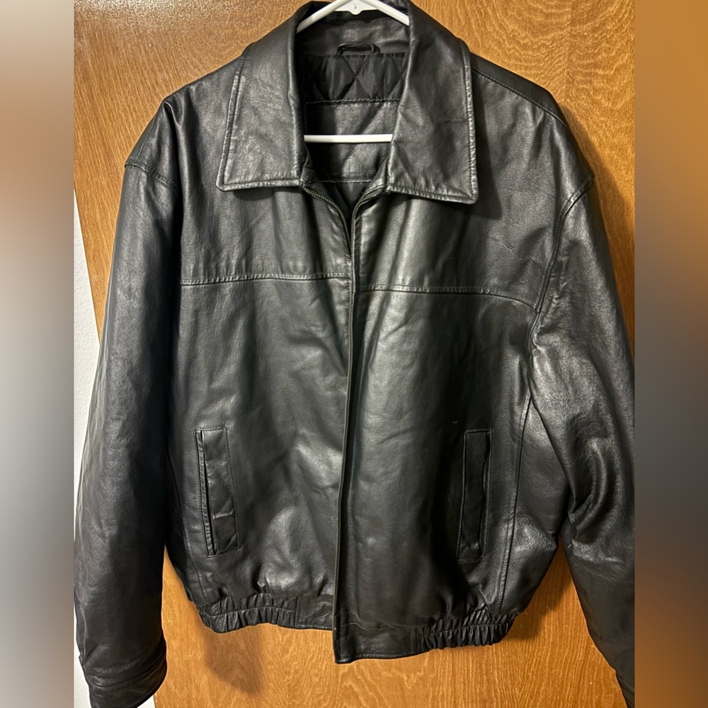 Nice Men’s Leather Jacket